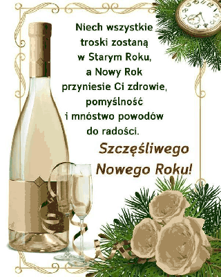 Niech wszystkie troski zostaną w Starym Roku